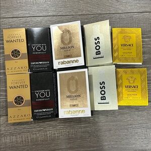 10 pieces Men's samples collection